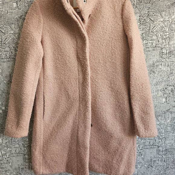 Fall/Winter Blush Boucle Coat - Picture 1 of 5